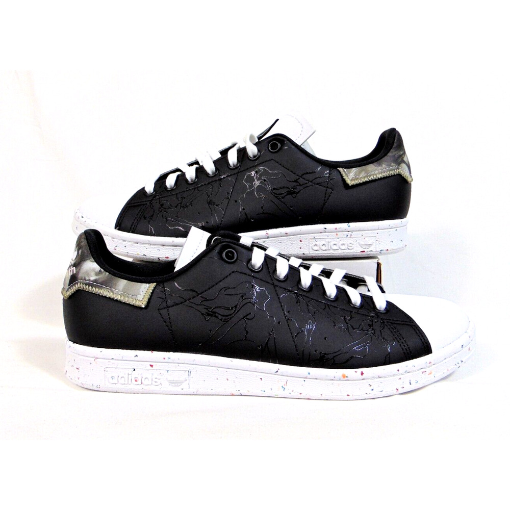 Adidas x Yoshitoshi Kanemaki Stan Smith Mens Size 8 Black Japanese Release NEW